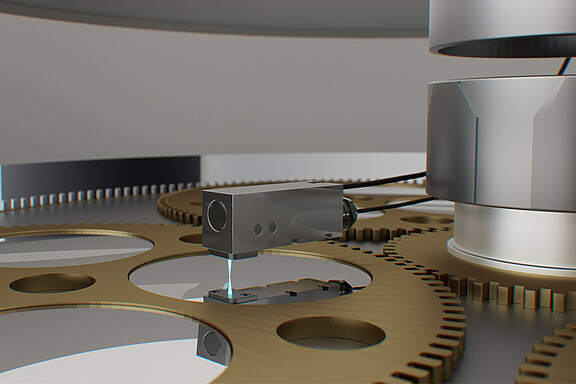 interferoMETER IMP NIR TH3/90/IP68 עם מסלול קרן בזווית של 90°