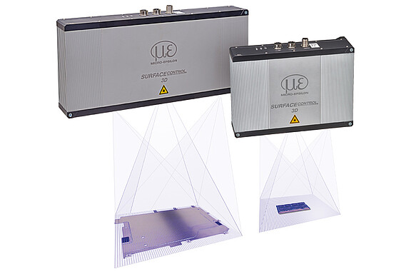 חיישן צילום תלת-ממדי בעל דיוק גבוה surfaceCONTROL 3D 35x0
