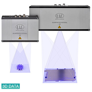 משטח חיישן צילום תלת-ממדי CONTROL 3D 3200 / 3500