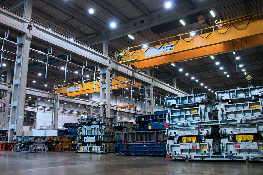 יישום במערכות מנופים