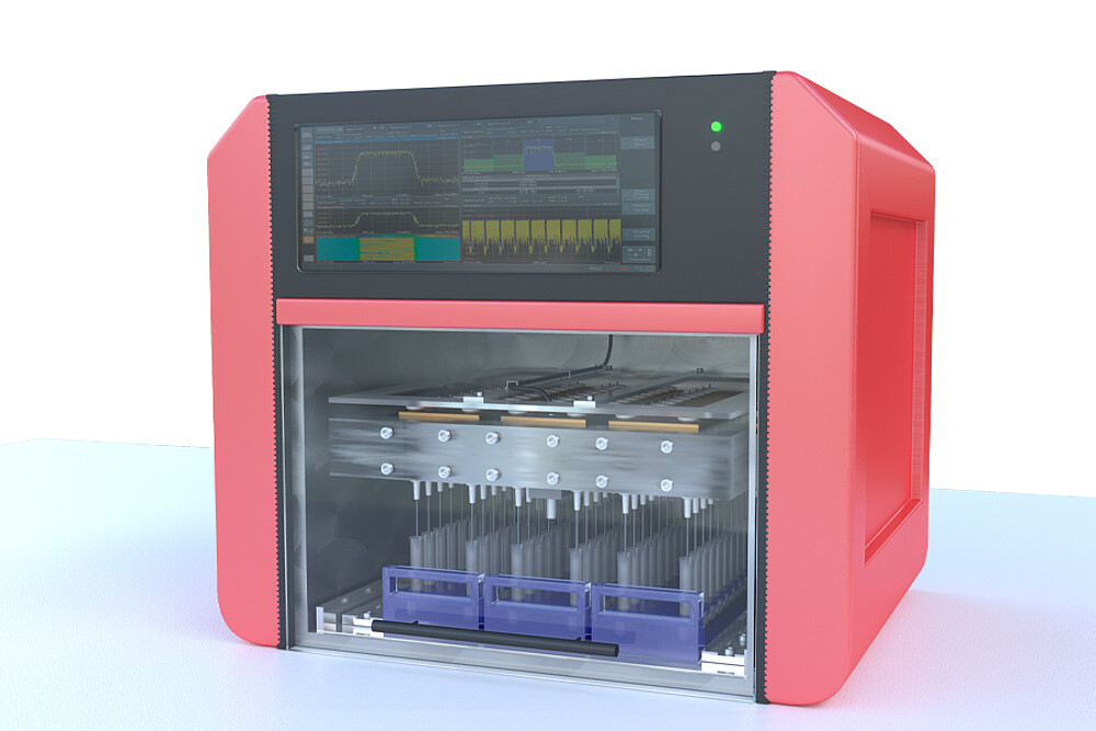 מדידת טמפרטורת דגימות במנתחי DNA עם thermoMETER FI