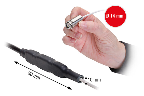 thermoMETER SE עם קוטר קטן