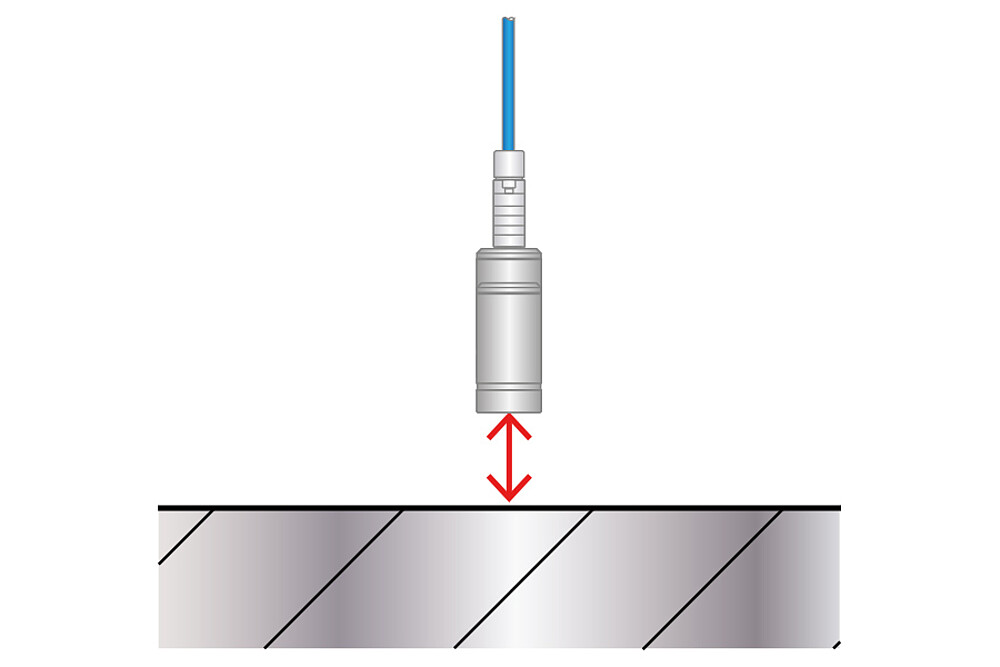 מדידת מרחק עם חיישנים קיבולים