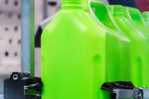 Inline Farbüberwachung von Kunststoffflaschen